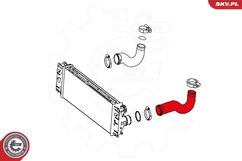 Charge Air Hose 24SKV606
