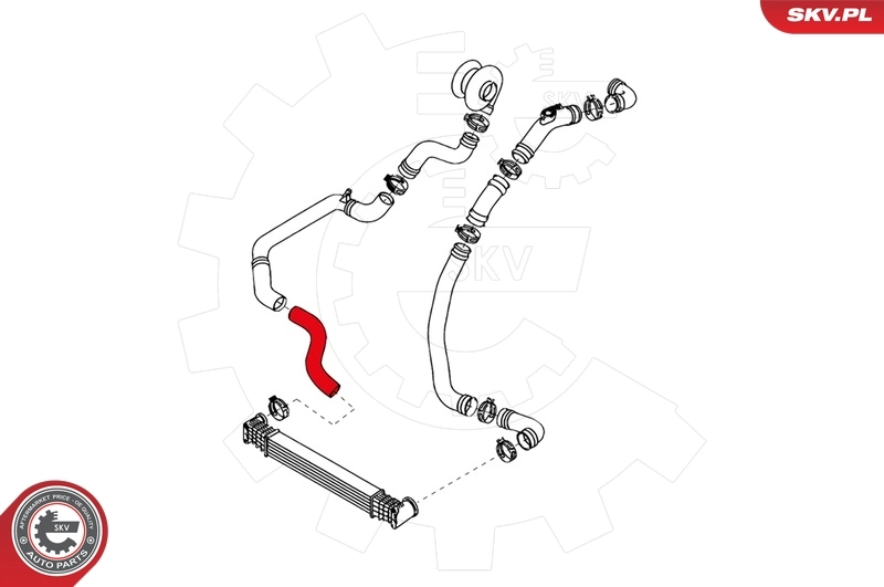 Charge Air Hose 24SKV104