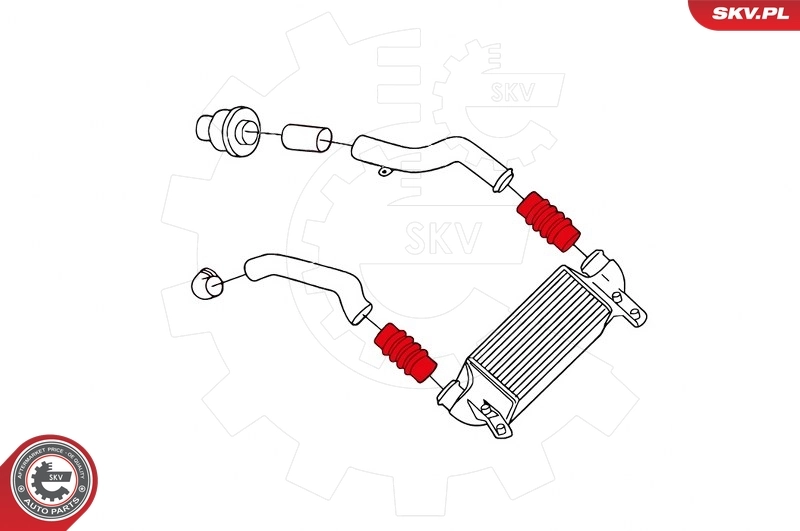 Charge Air Hose 24SKV156