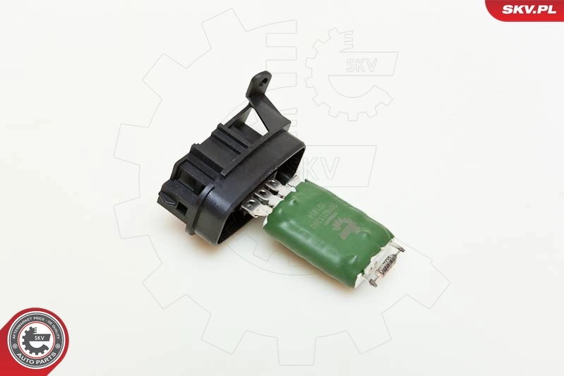 Resistor, interior blower 95SKV010