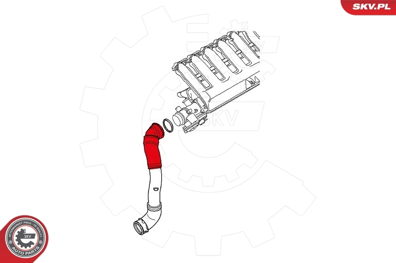 Charge Air Hose 24SKV688