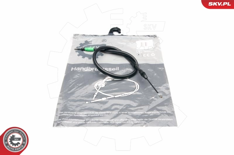 Cable Pull, parking brake 25SKV063