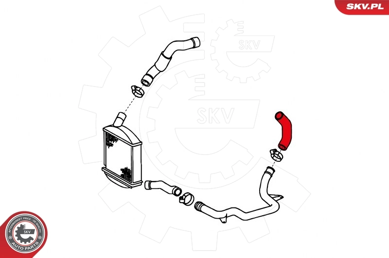 Charge Air Hose 24SKV743