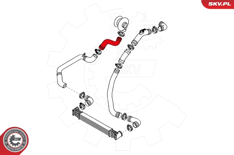Charge Air Hose 24SKV151