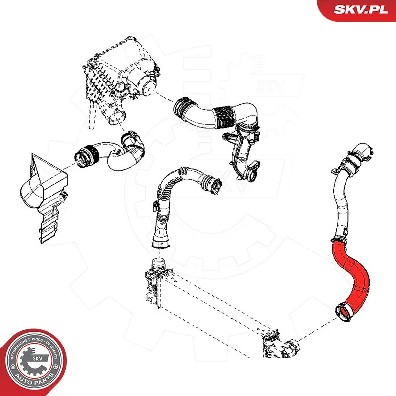 Charge Air Hose 54SKV051