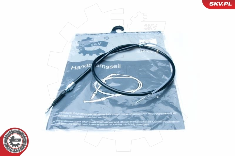 Cable Pull, parking brake 25SKV596