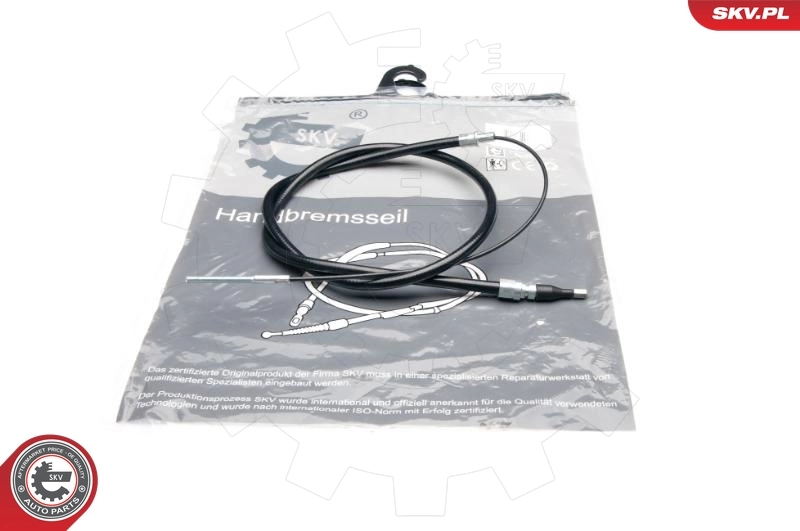 Cable Pull, parking brake 25SKV635