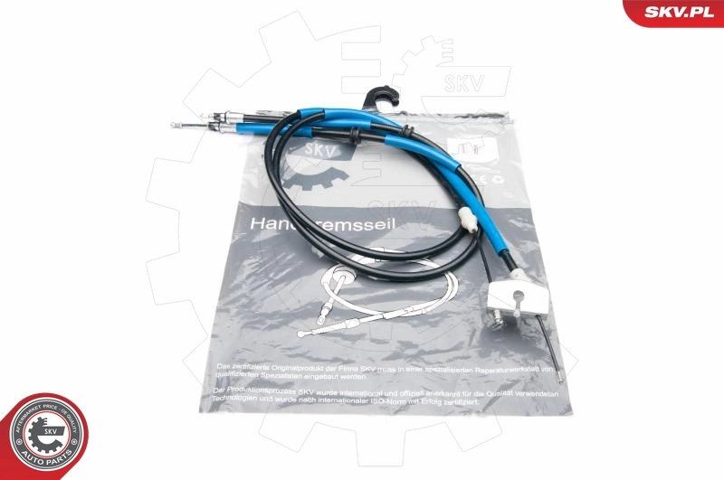 Cable Pull, parking brake 25SKV926