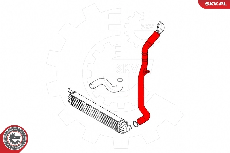 Charge Air Hose 43SKV353