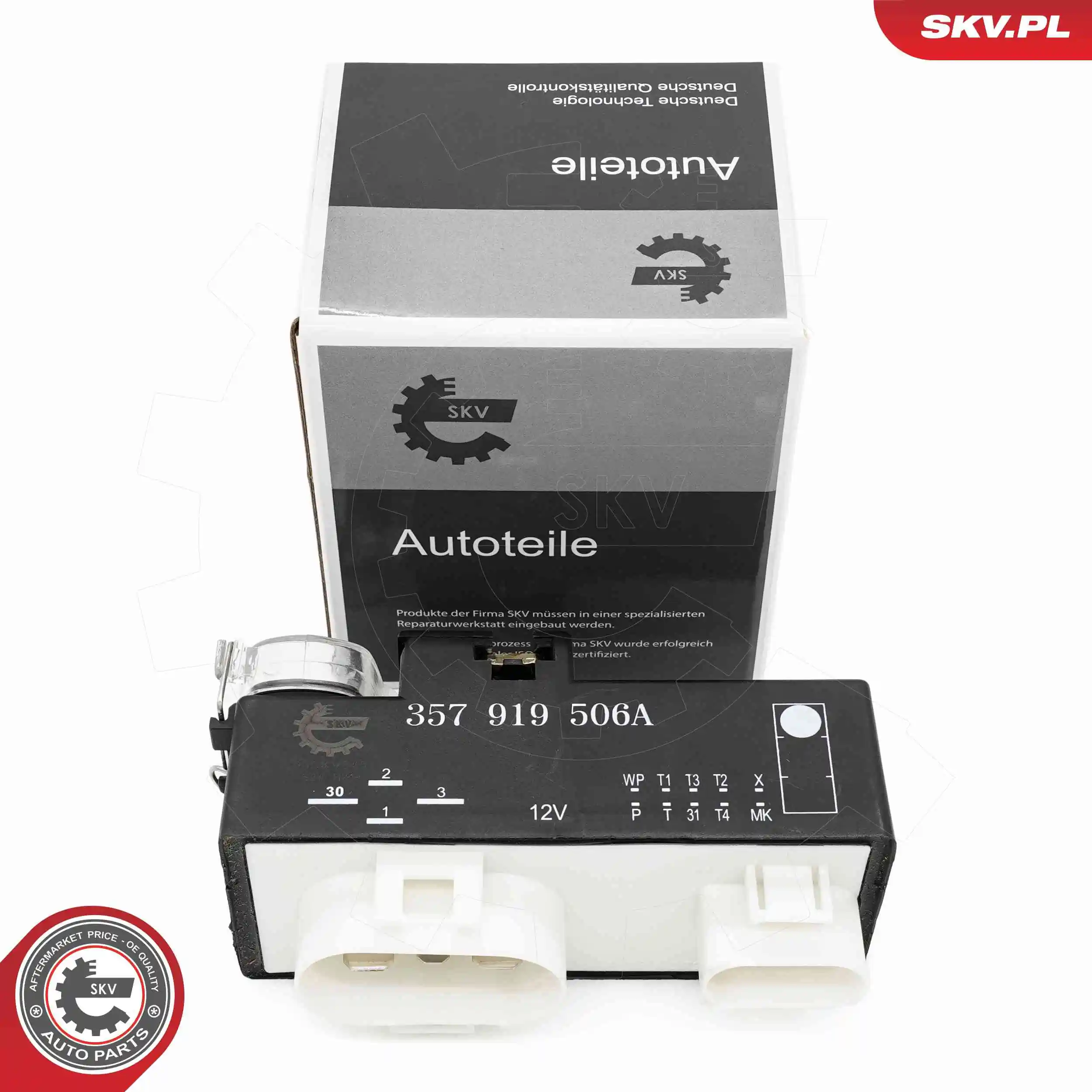 Control Unit, electric fan (engine cooling) 96SKV345