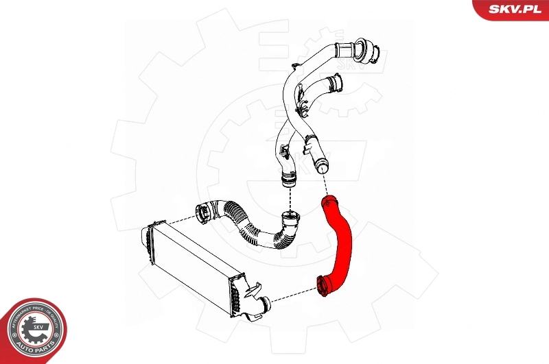Charge Air Hose 24SKV579