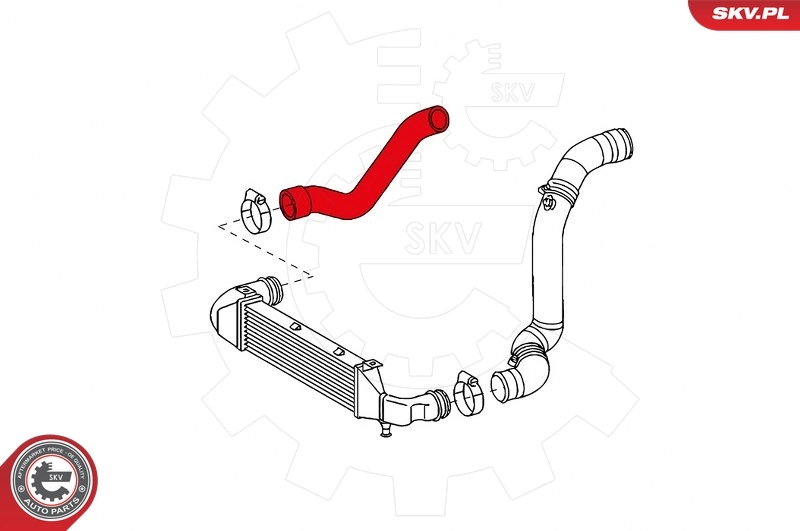 Charge Air Hose 24SKV616