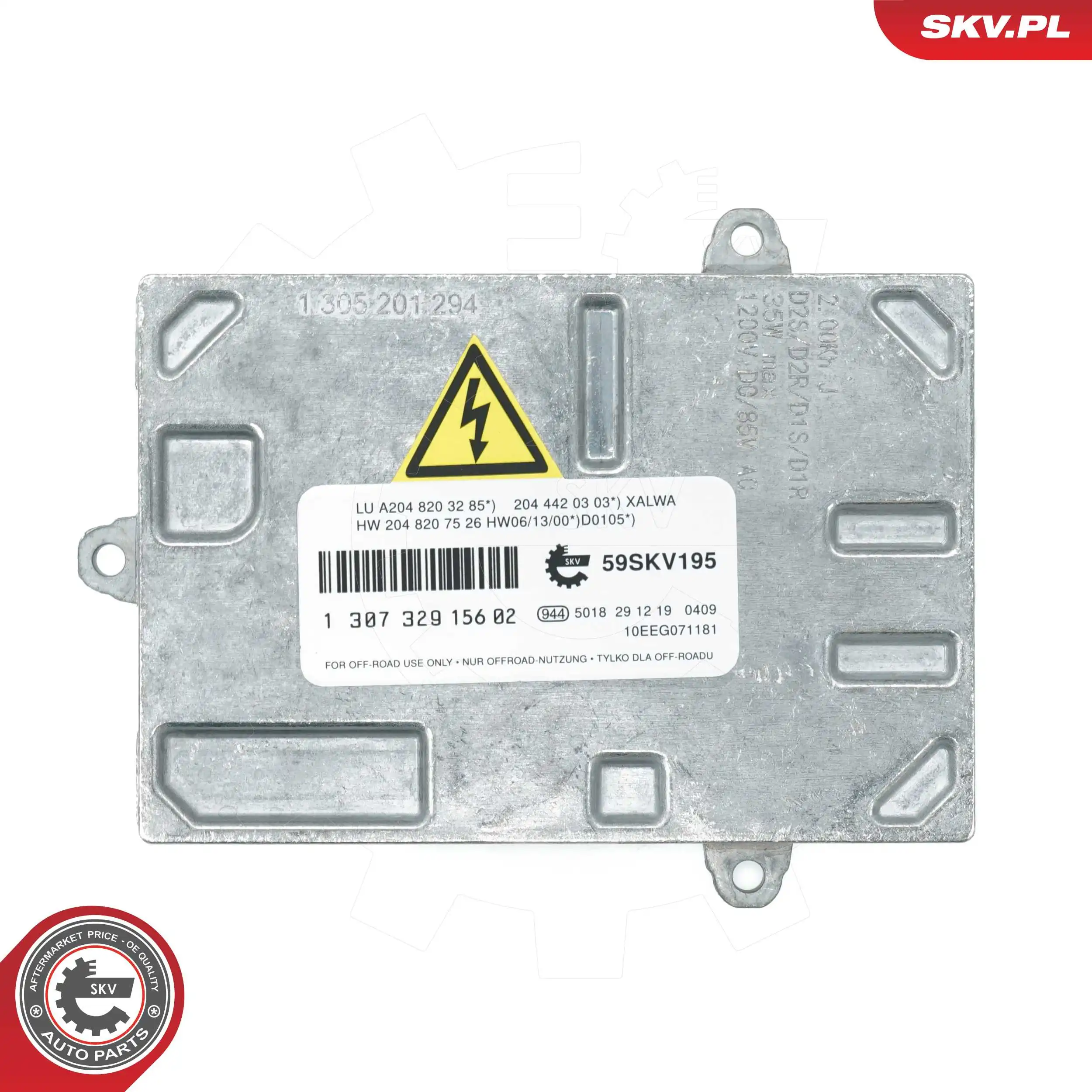 Control Unit, lights 59SKV195