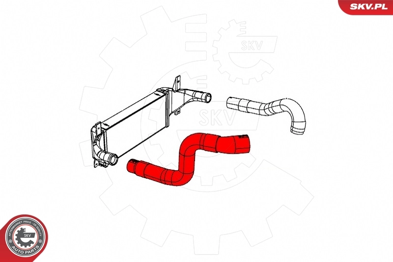ESEN SKV 43SKV312 Charge Air Hose