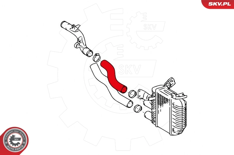 Charge Air Hose 24SKV933