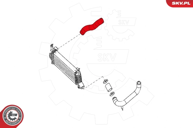 Charge Air Hose 24SKV958