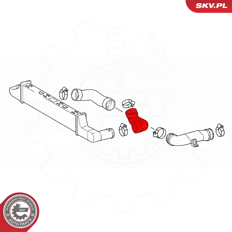 ESEN SKV 24SKV513 Charge Air Hose