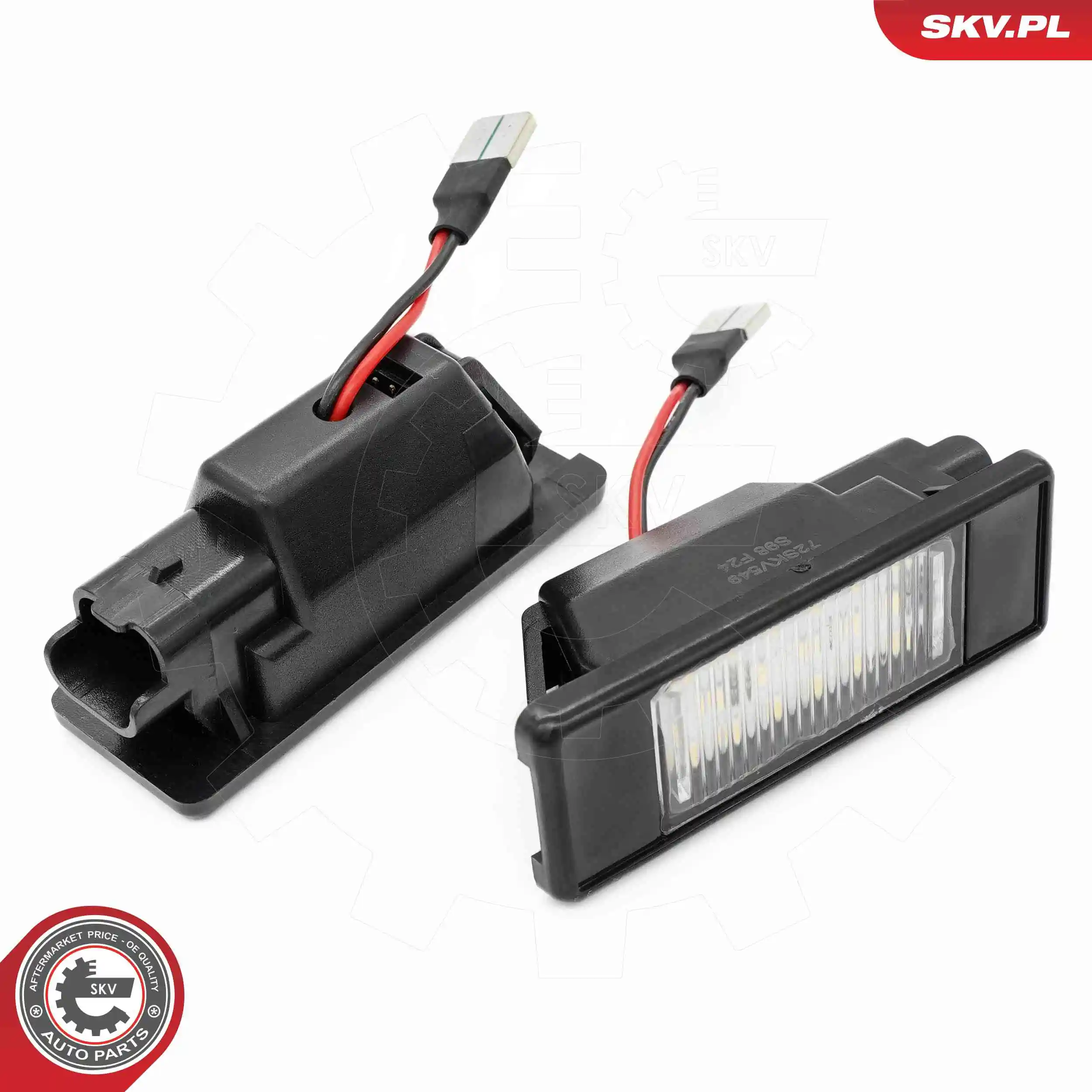 Licence Plate Light 72SKV549