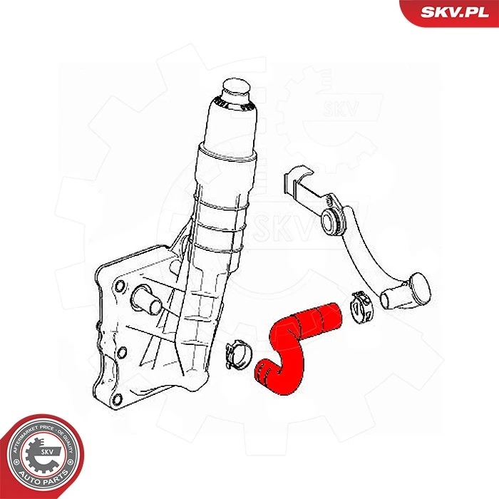 Charge Air Hose 43SKV469