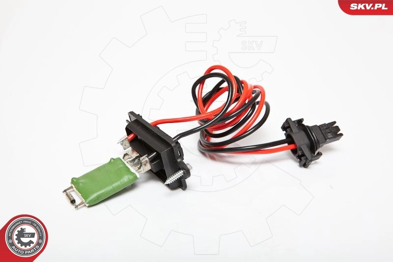 Resistor, interior blower 95SKV046