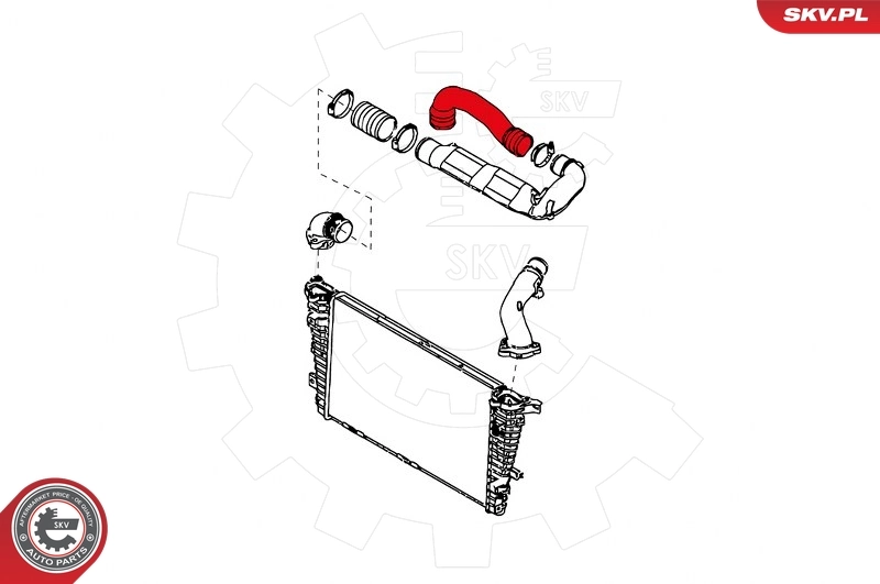 Charge Air Hose 24SKV839