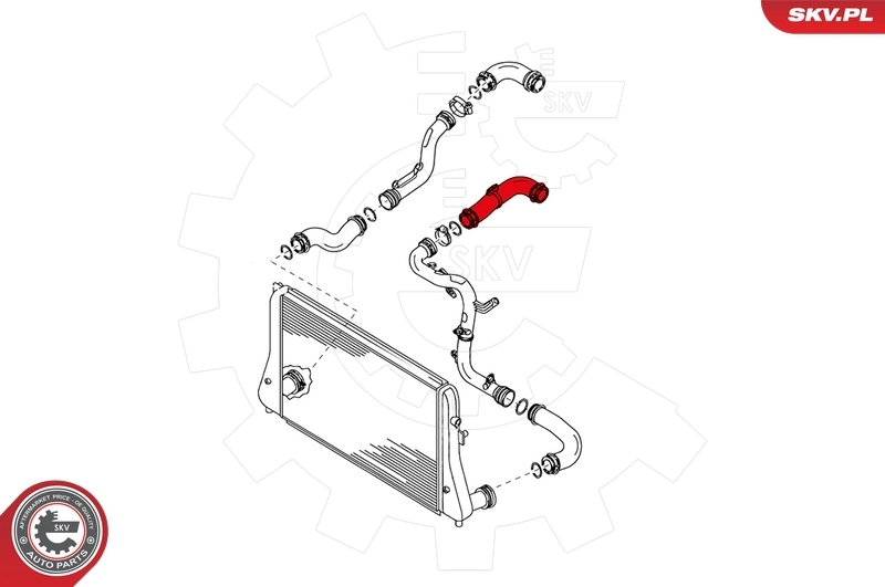 Charge Air Hose 24SKV057