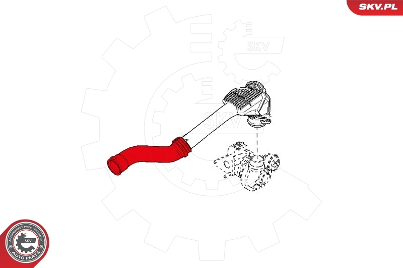 Charge Air Hose 24SKV862
