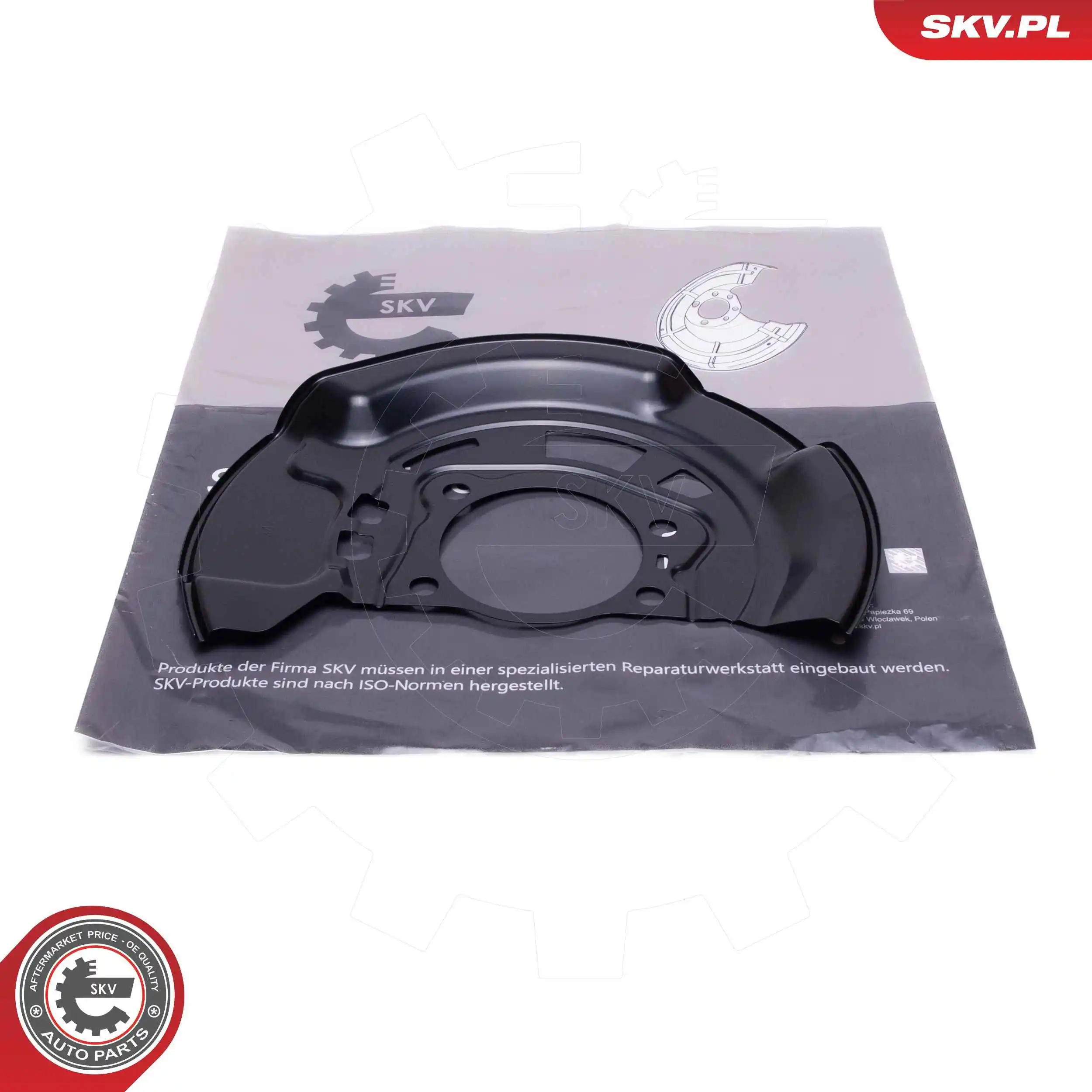 Splash Guard, brake disc 57SKV232