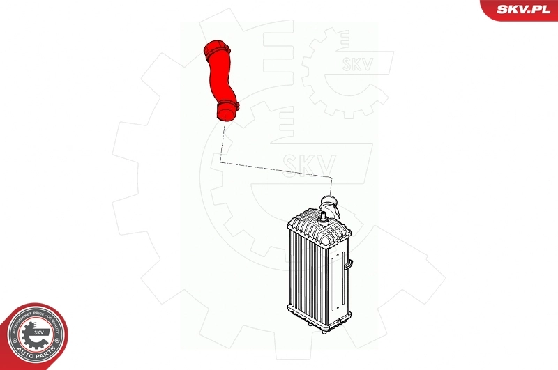 Charge Air Hose 24SKV587