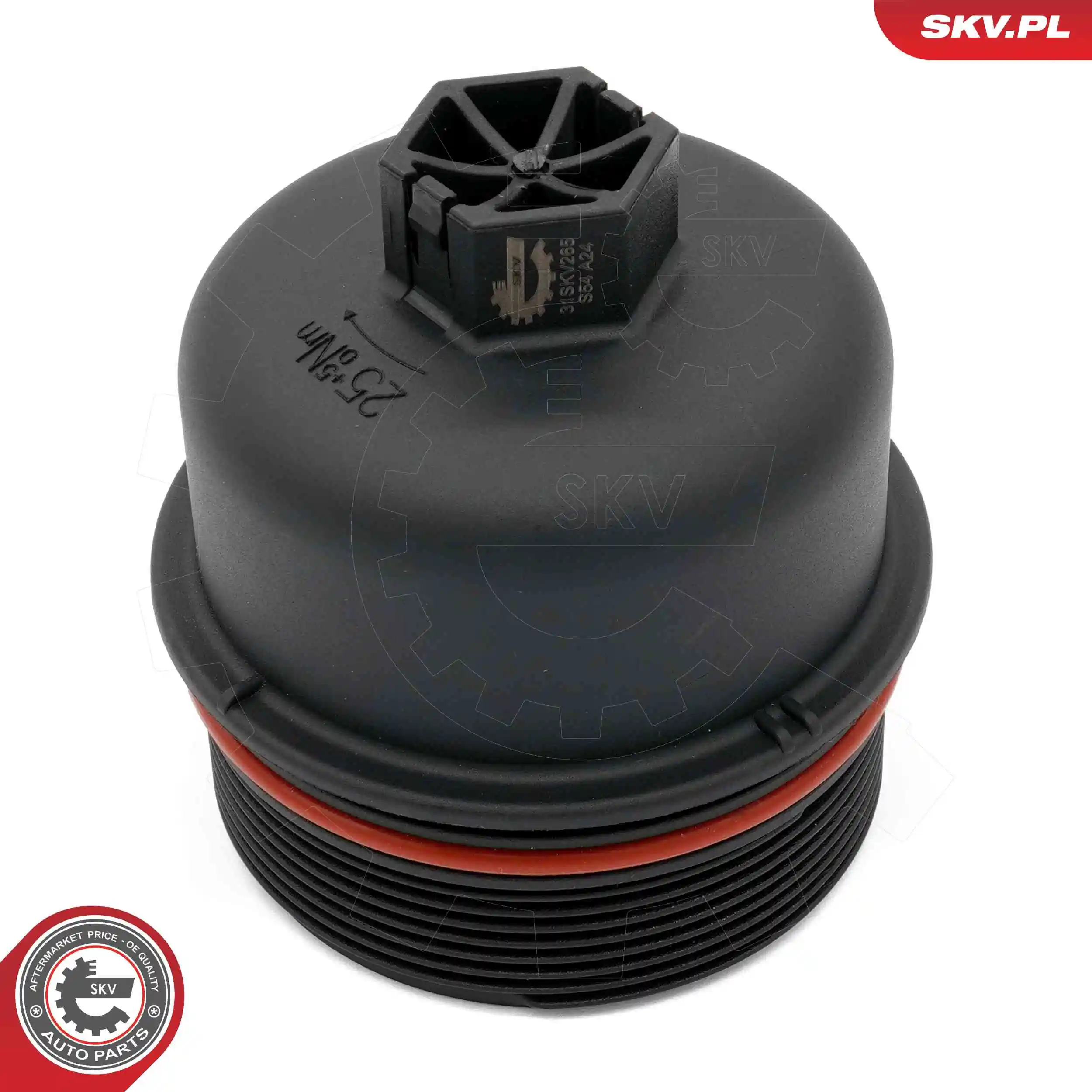 Cap, oil filter housing 31SKV265