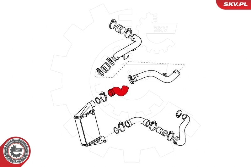 Charge Air Hose 24SKV686