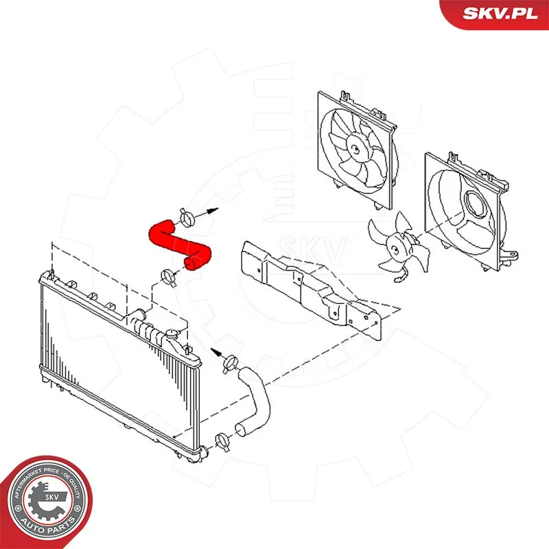 Coolant Pipe 43SKV611