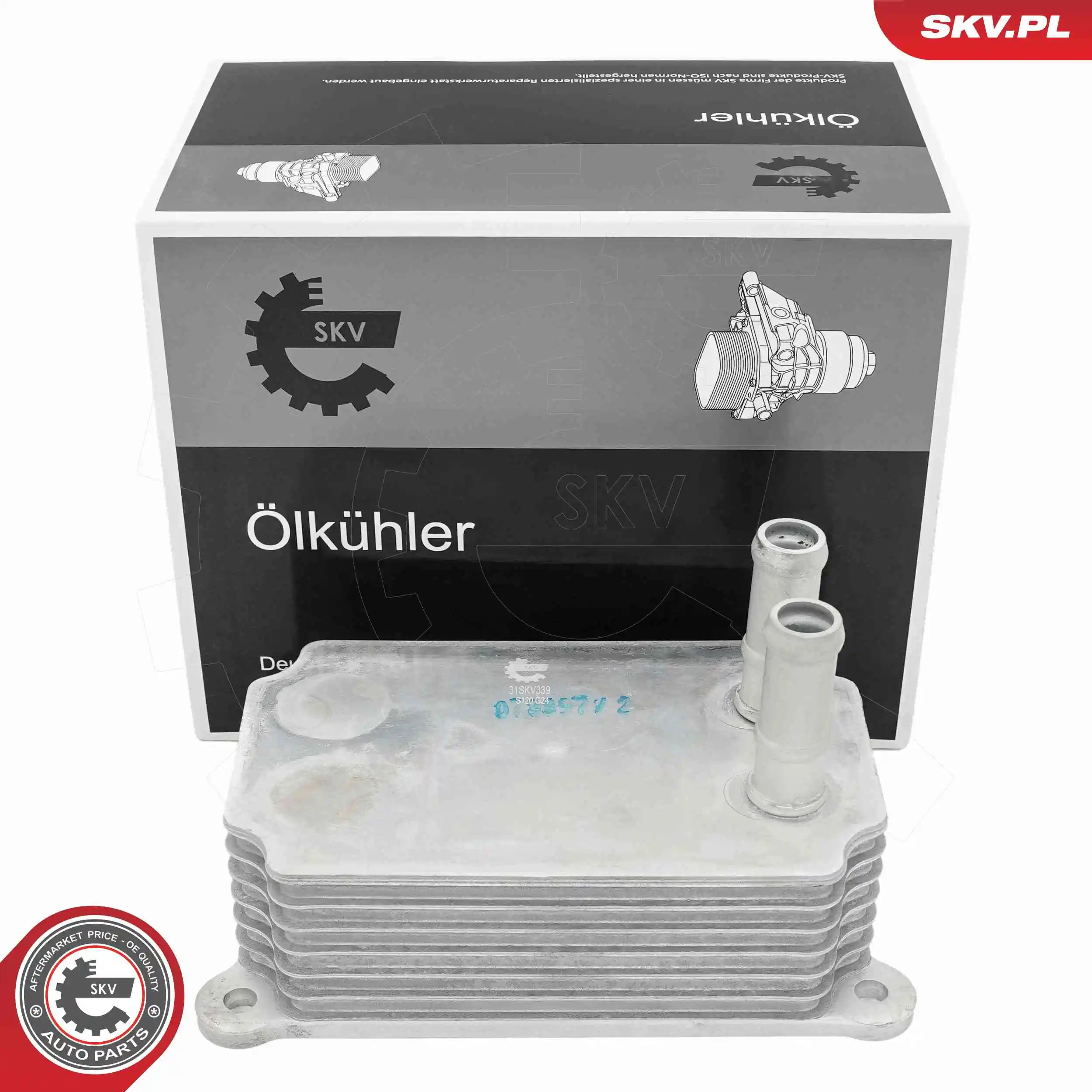 Oil Cooler, engine oil 31SKV339