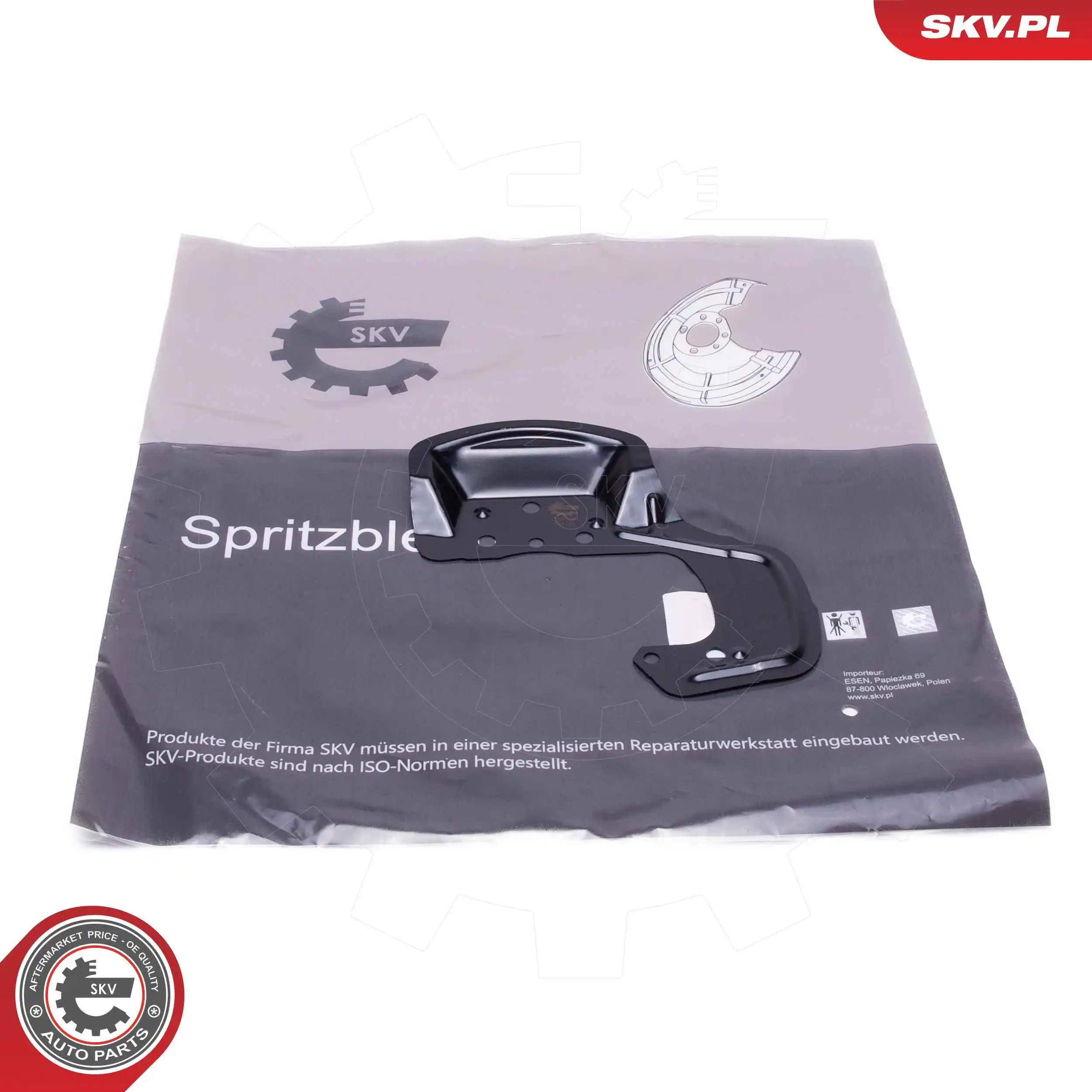 Splash Guard, brake disc 57SKV239