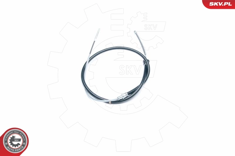 Cable Pull, parking brake 25SKV476