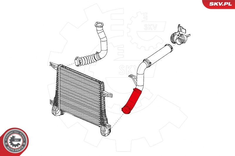 Charge Air Hose 24SKV936