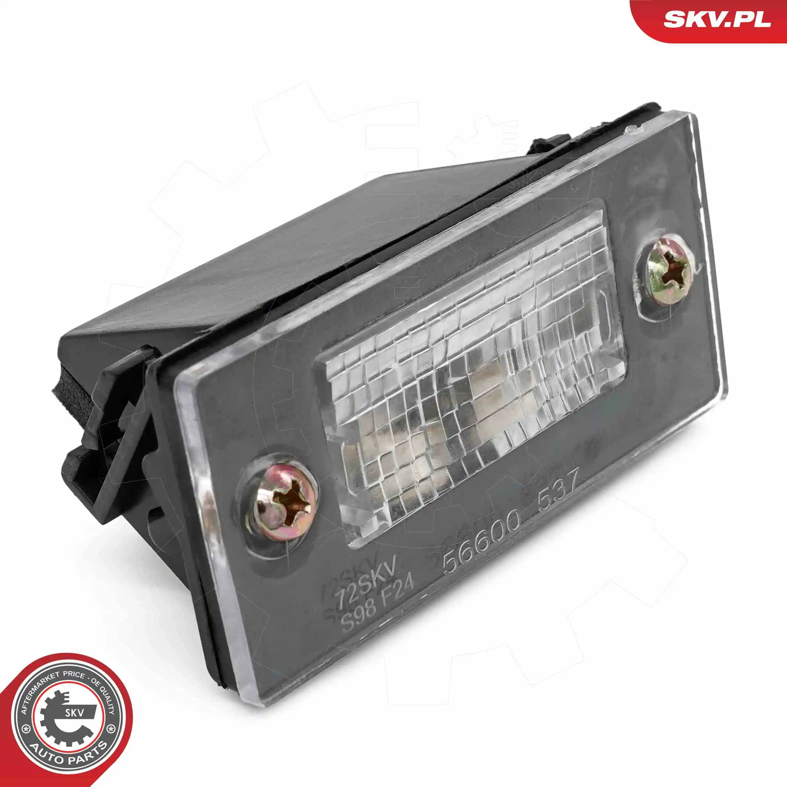 Licence Plate Light 72SKV027