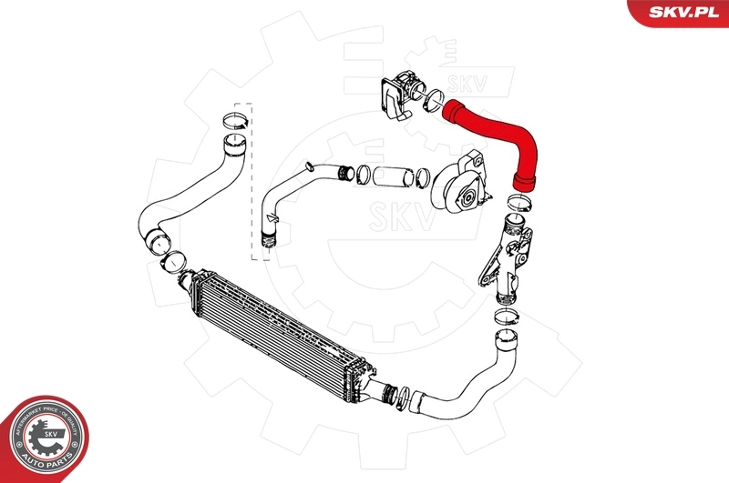 Charge Air Hose 24SKV121