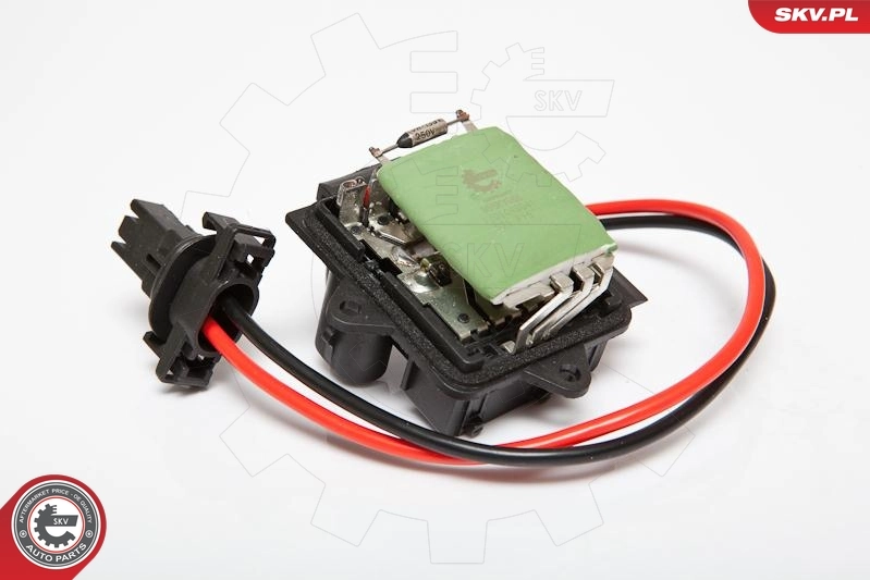 Resistor, interior blower 95SKV065