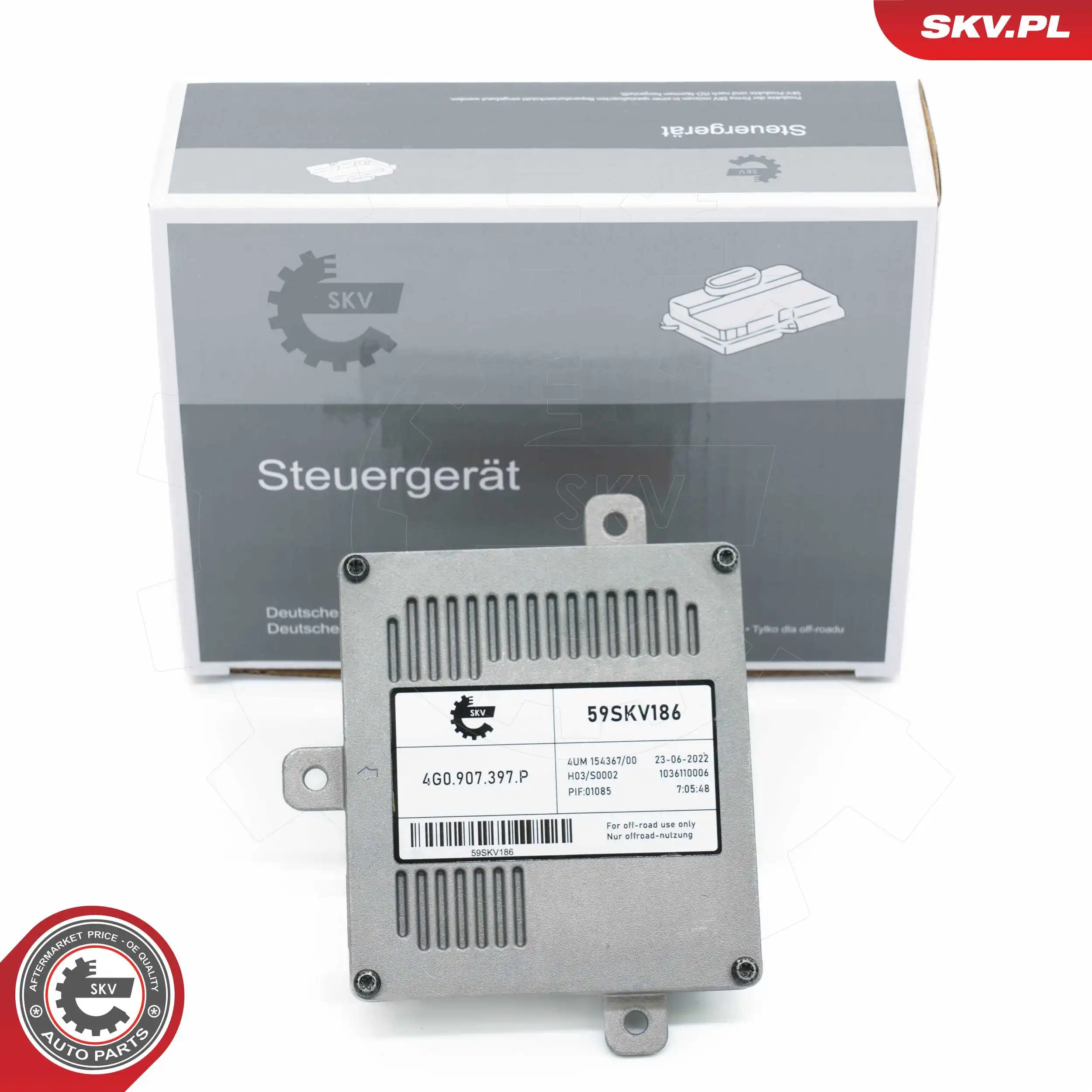 Control Unit, lights 59SKV186