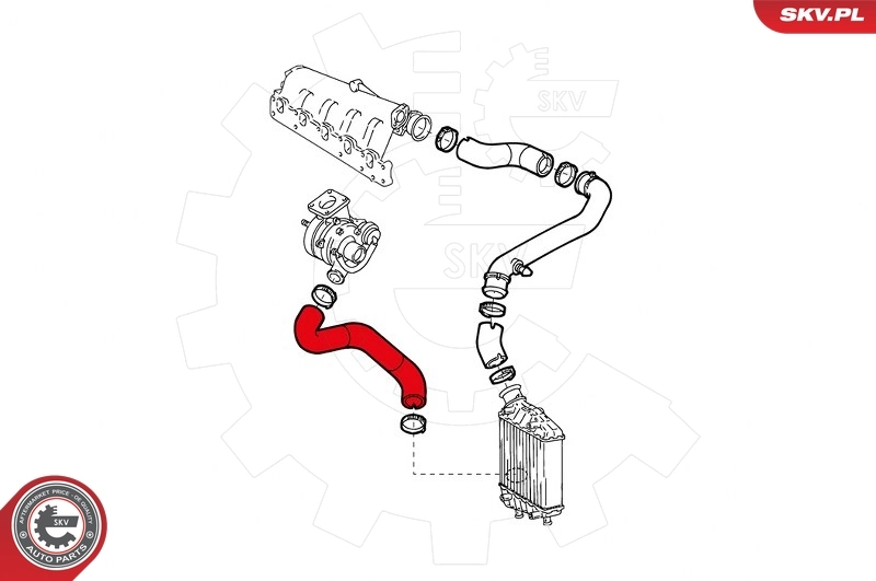 Charge Air Hose 24SKV947