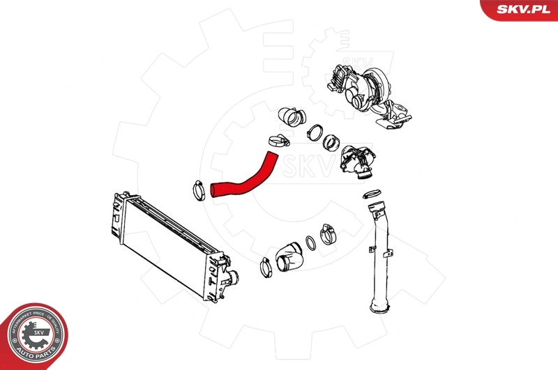 Charge Air Hose 24SKV670
