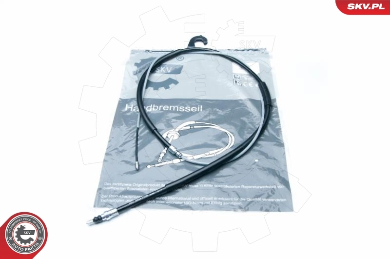 Cable Pull, parking brake 25SKV336