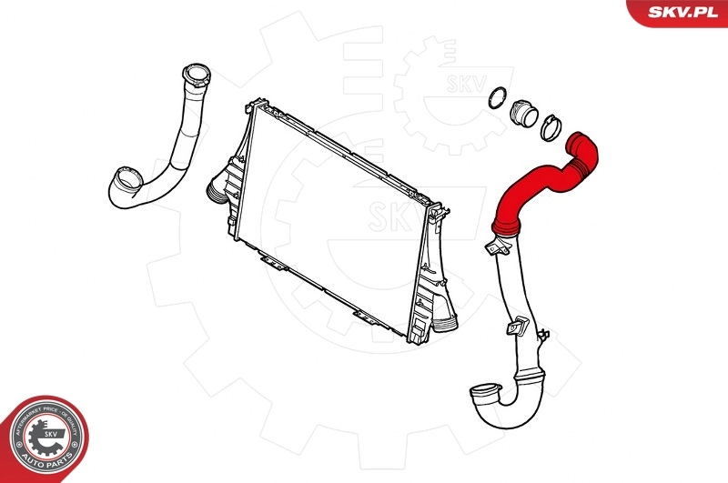 Charge Air Hose 24SKV132
