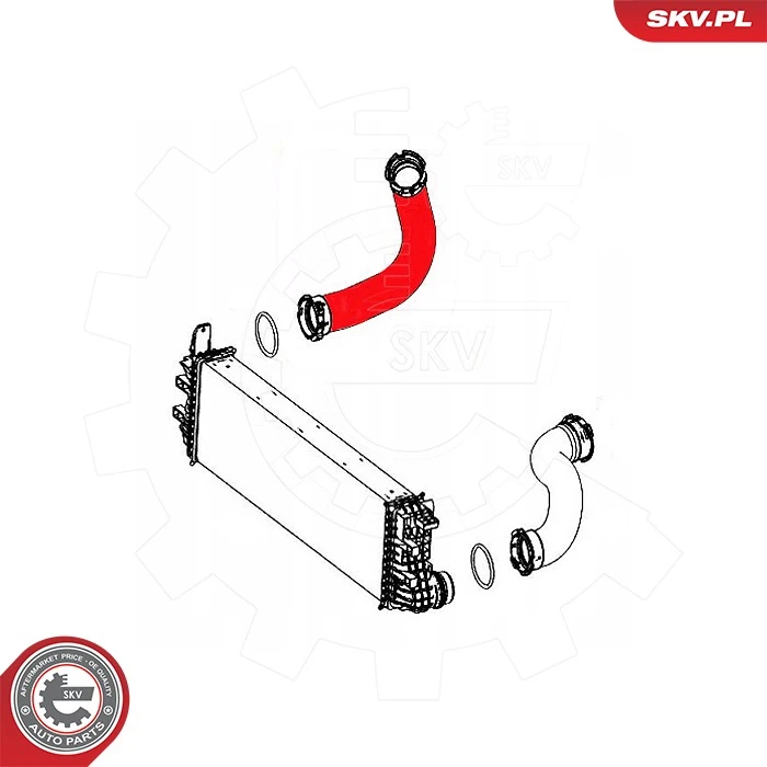 Charge Air Hose 43SKV435