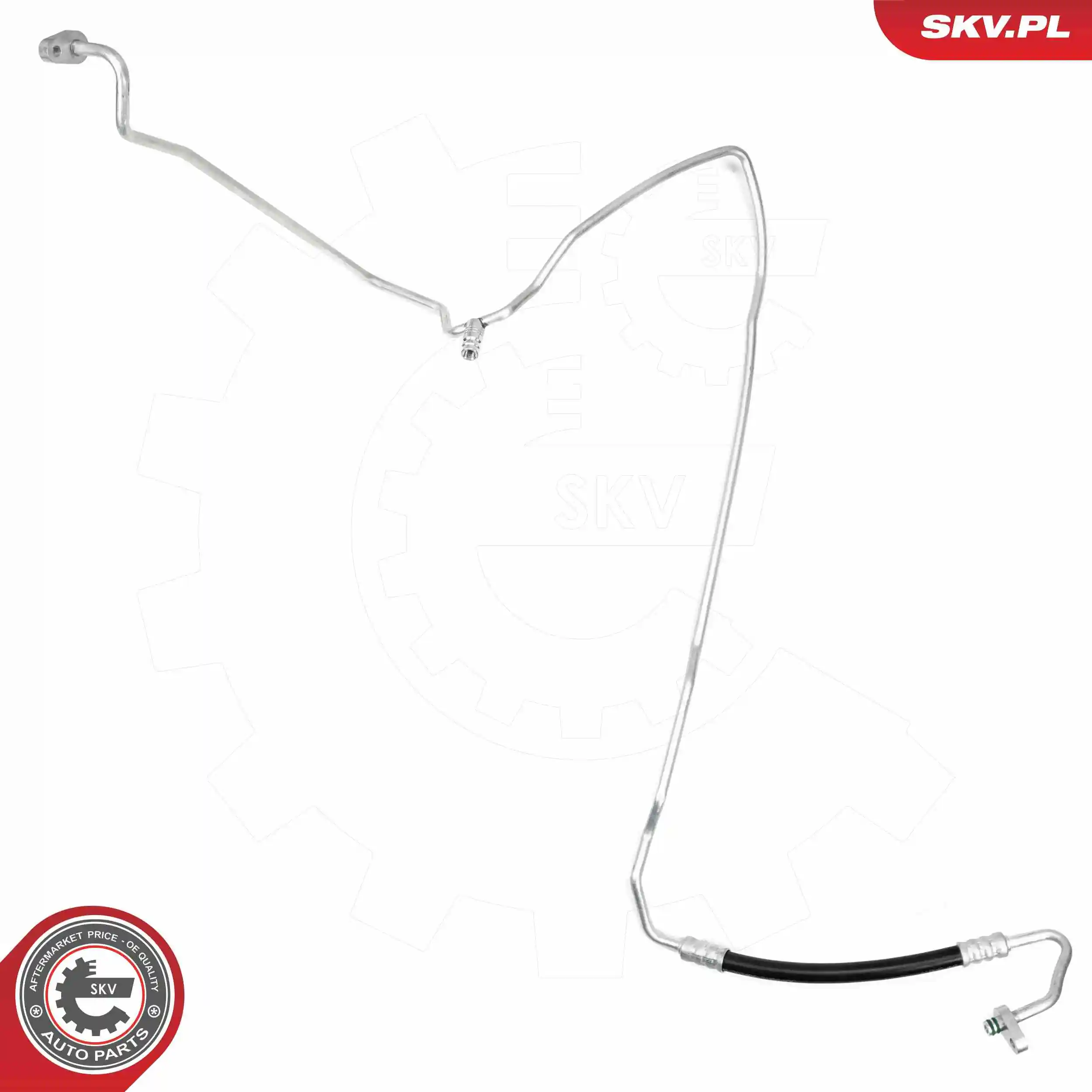 High-/Low Pressure Line, air conditioning 43SKV599
