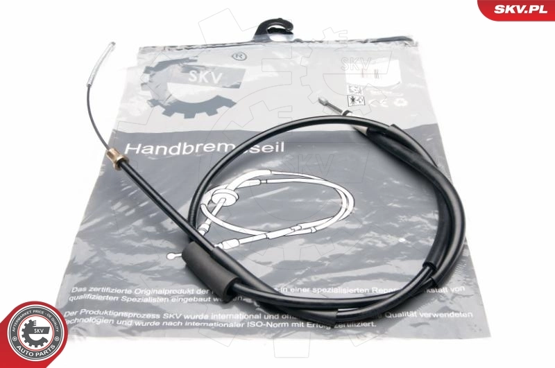 Cable Pull, parking brake 25SKV223