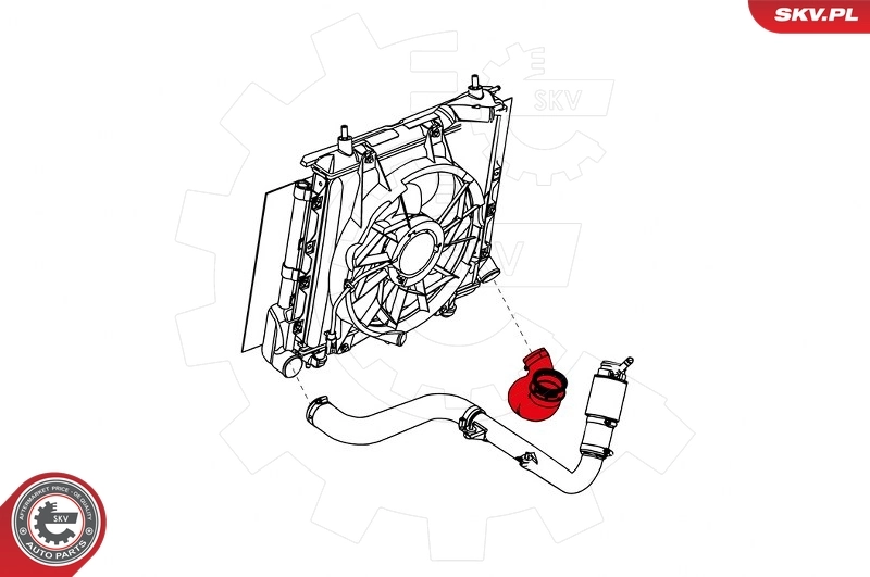 Charge Air Hose 24SKV939