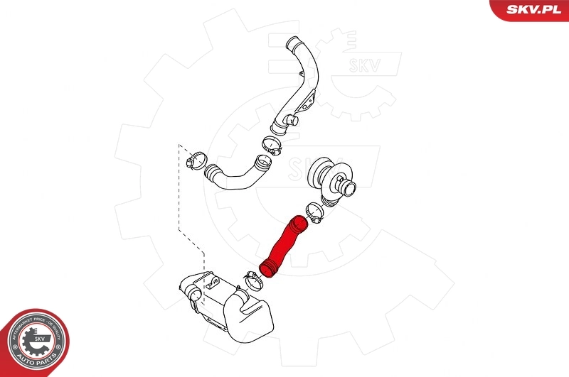 Charge Air Hose 24SKV676