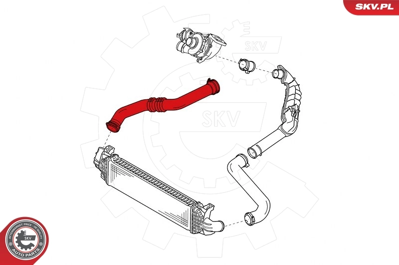 Charge Air Hose 24SKV783